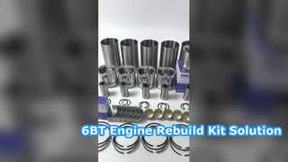 6BT Engine Overhaul Gasket Kit for PC200 6 Excavator
