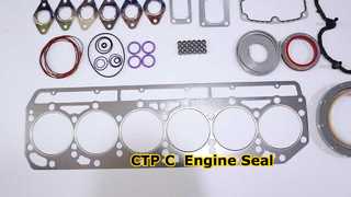 CTP C. Pakkingset graafmachine 6 0