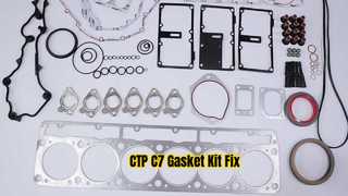 Kit de juntas de excavadora CTP C7 3259472 Revisión