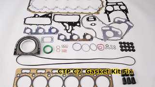 CTP C7. Graafmachinepakkingset -666 Perfecte pasvorm