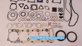 Isuzu 4HK1 Overhaul Gasket Kit for JCB Excavator 02 802675