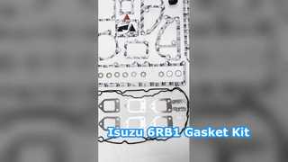 Isuzu 6RB1 Gasket Kit Excavator Repair 1878101280