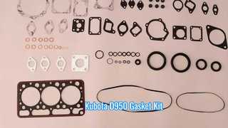 Kit guarnizioni motore Kubota D950 ricostruzione 16266-99352