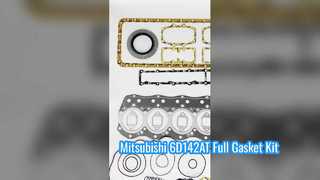 Mitsubishi 6D142AT Full Gasket Kit ME999458 Engine Repair