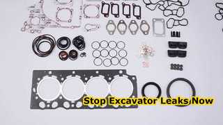 VLV D4E Excavator Gasket Kit Fix Engine Leaks