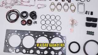 VLV D4D Gasket Kit EC140B Excavator Engine Overhaul